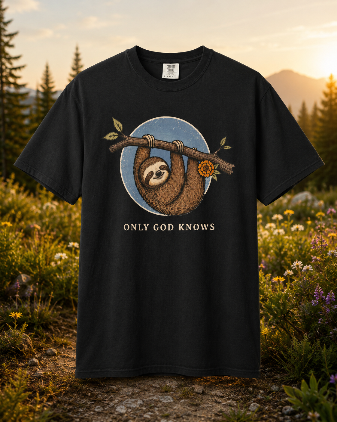 Only God Knows & Sloth T-Shirt