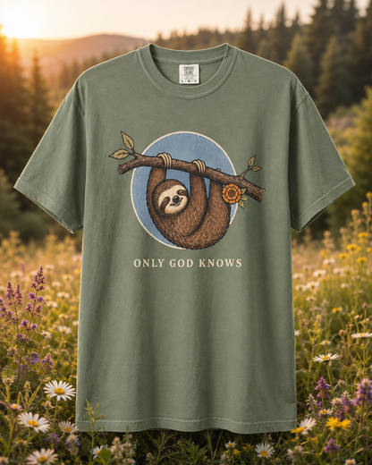 Only God Knows & Sloth T-Shirt