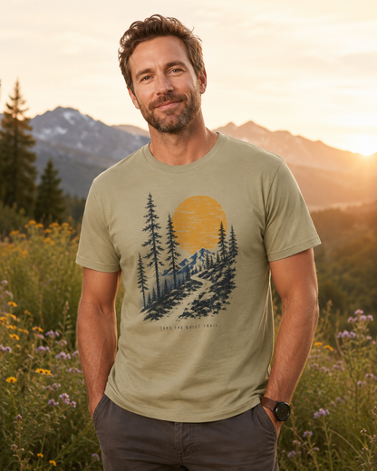 Quiet Trail Vintage Mountain T-Shirt