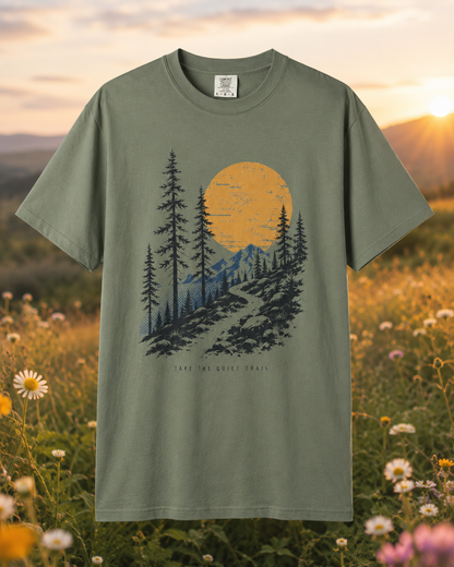 Quiet Trail Vintage Mountain T-Shirt