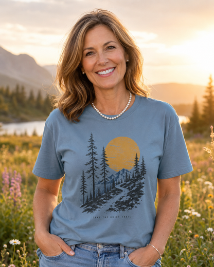Quiet Trail Vintage Mountain T-Shirt