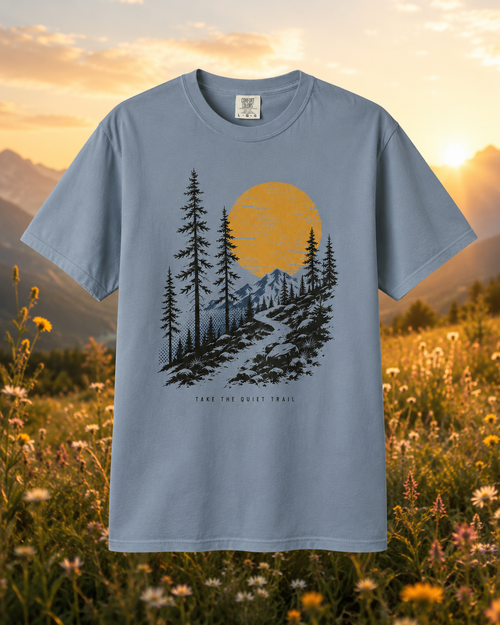 Quiet Trail Vintage Mountain T-Shirt