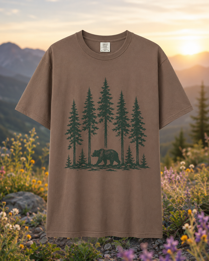 Forest Roam Bear T-Shirt
