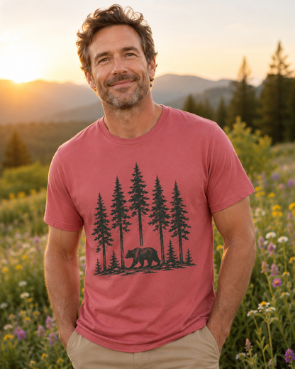 Forest Roam Bear T-Shirt
