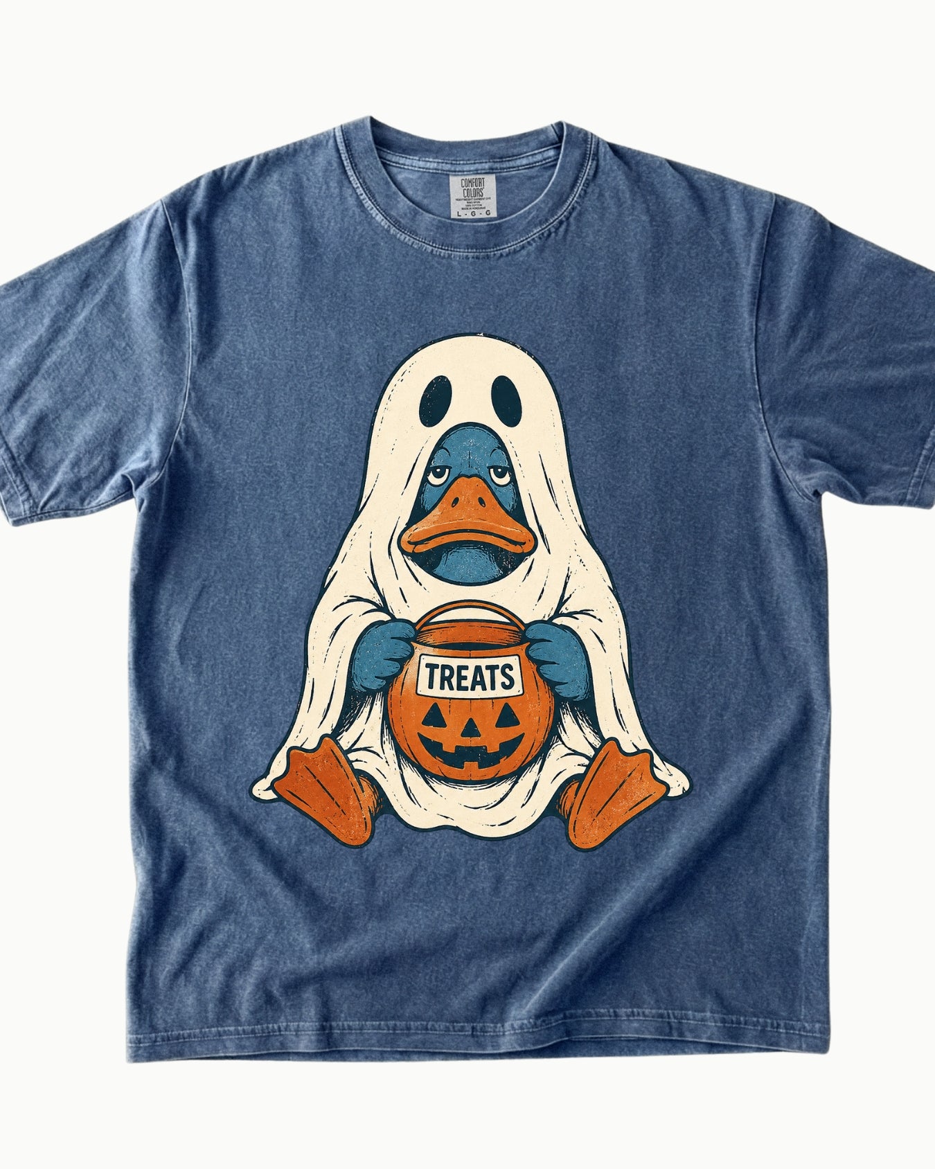 Ghost Duck Halloween T-Shirt