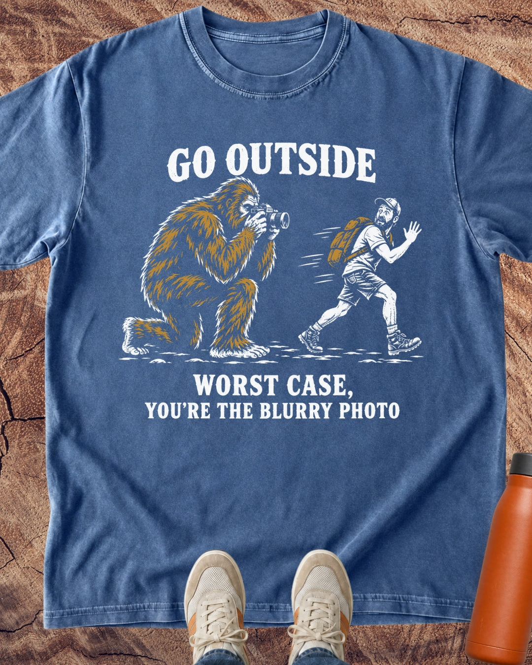 Go Outside Bigfoot T-Shirt