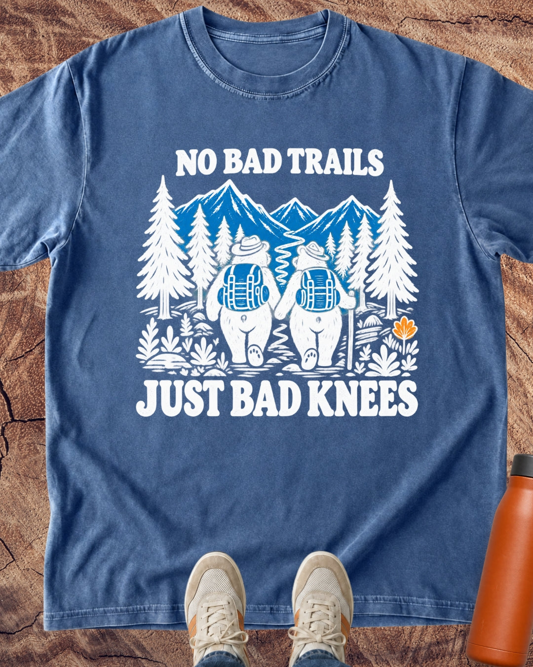 No Bad Trails Bear T-Shirt