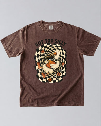 Got Too Silly Duck Fall T-Shirt