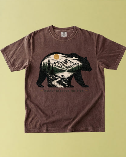 Mostly Here For The View T-Shirt