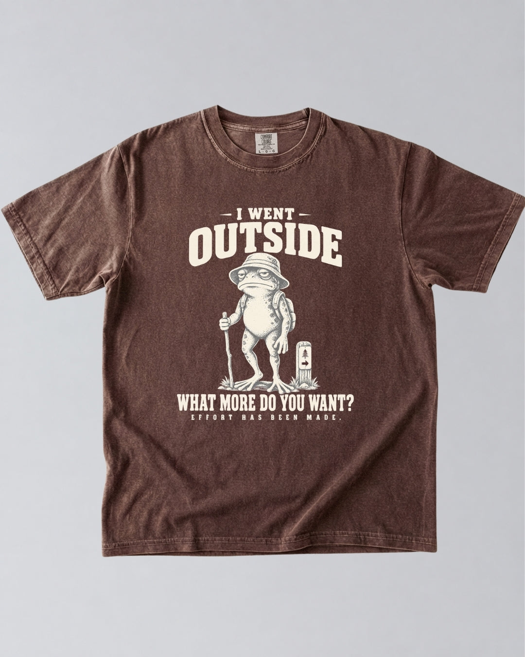 I Went Outside T-Shirt