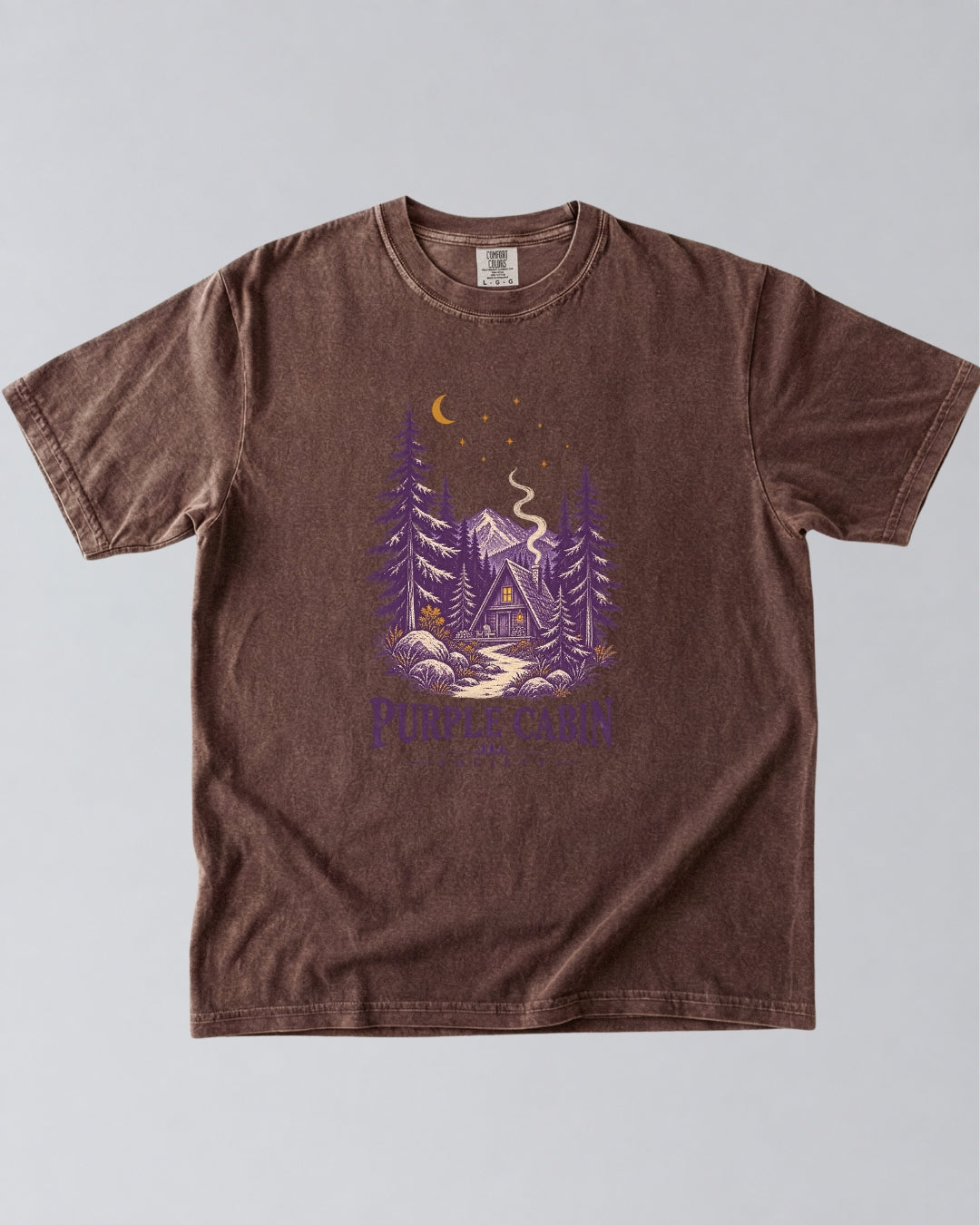 Purple Cabin Society T-Shirt