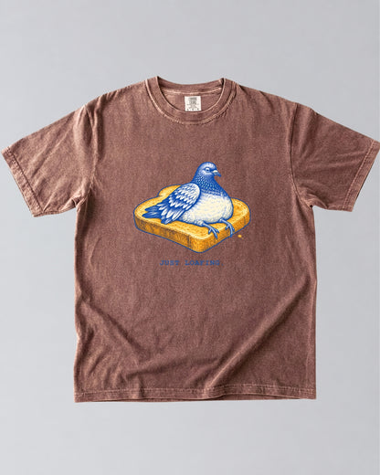 Just Loafing Pigeon T-Shirt