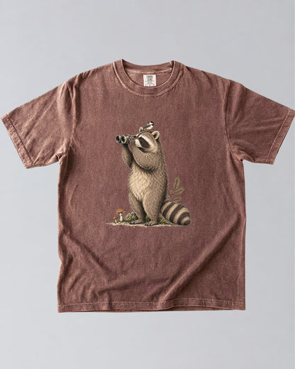 Raccoon: I Found a Bird T-Shirt