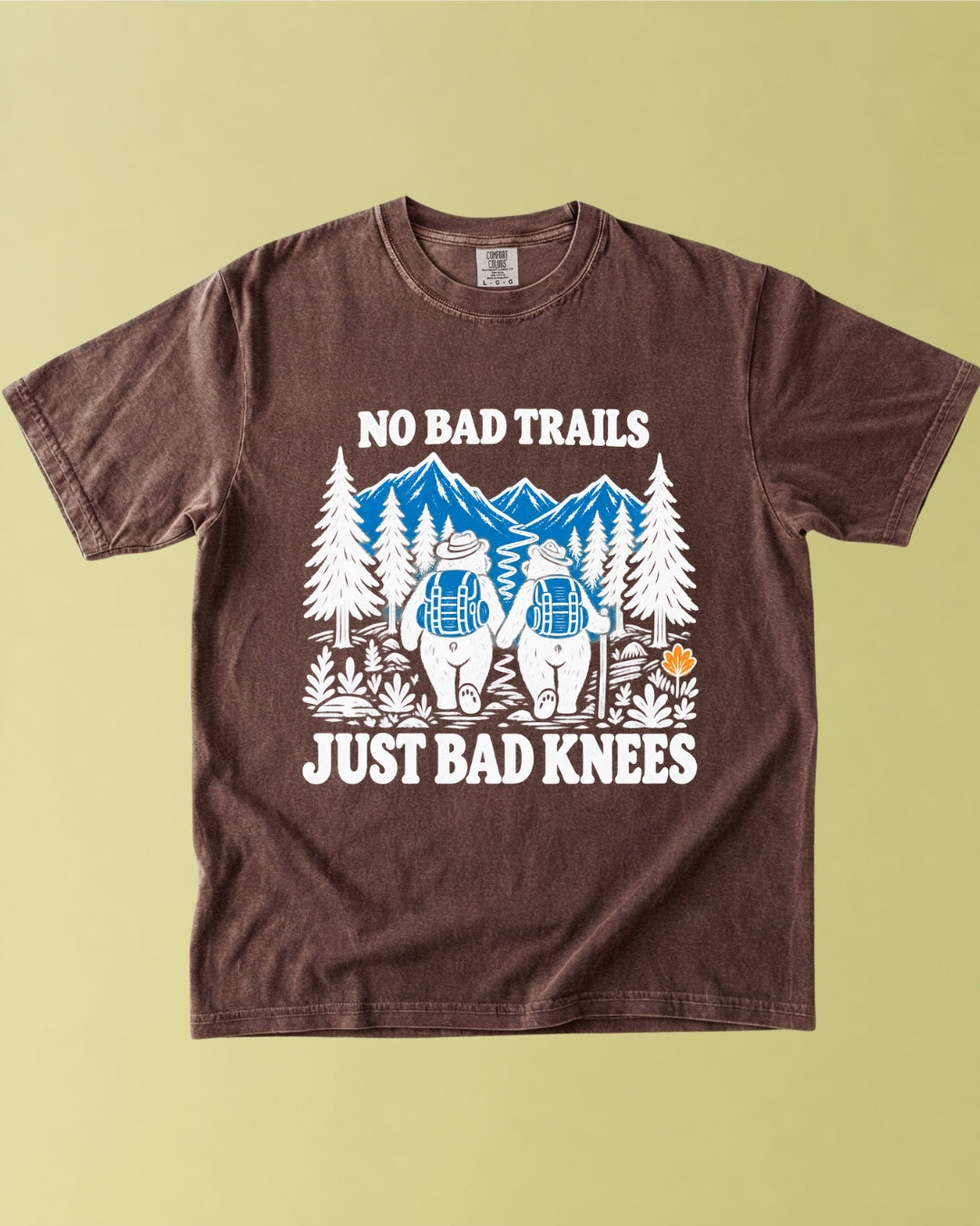 No Bad Trails Bear T-Shirt