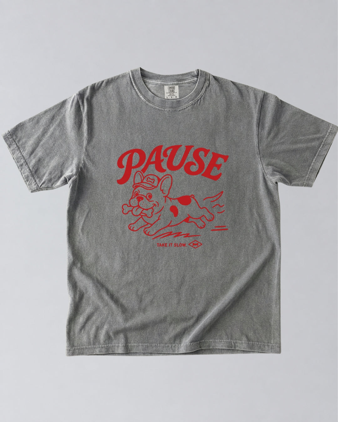 Pause Dog Lover Graphic T-Shirt