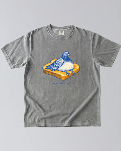 Just Loafing Pigeon T-Shirt