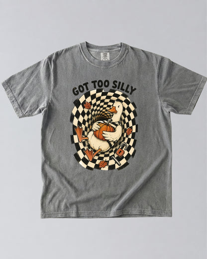 Got Too Silly Duck Fall T-Shirt