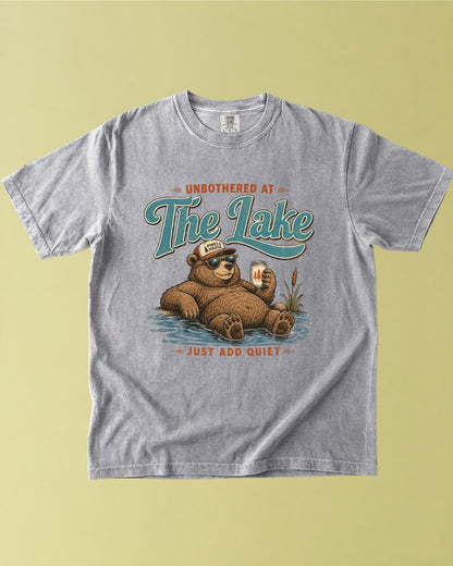 Bear: Unbothered At The Lake T-Shirt
