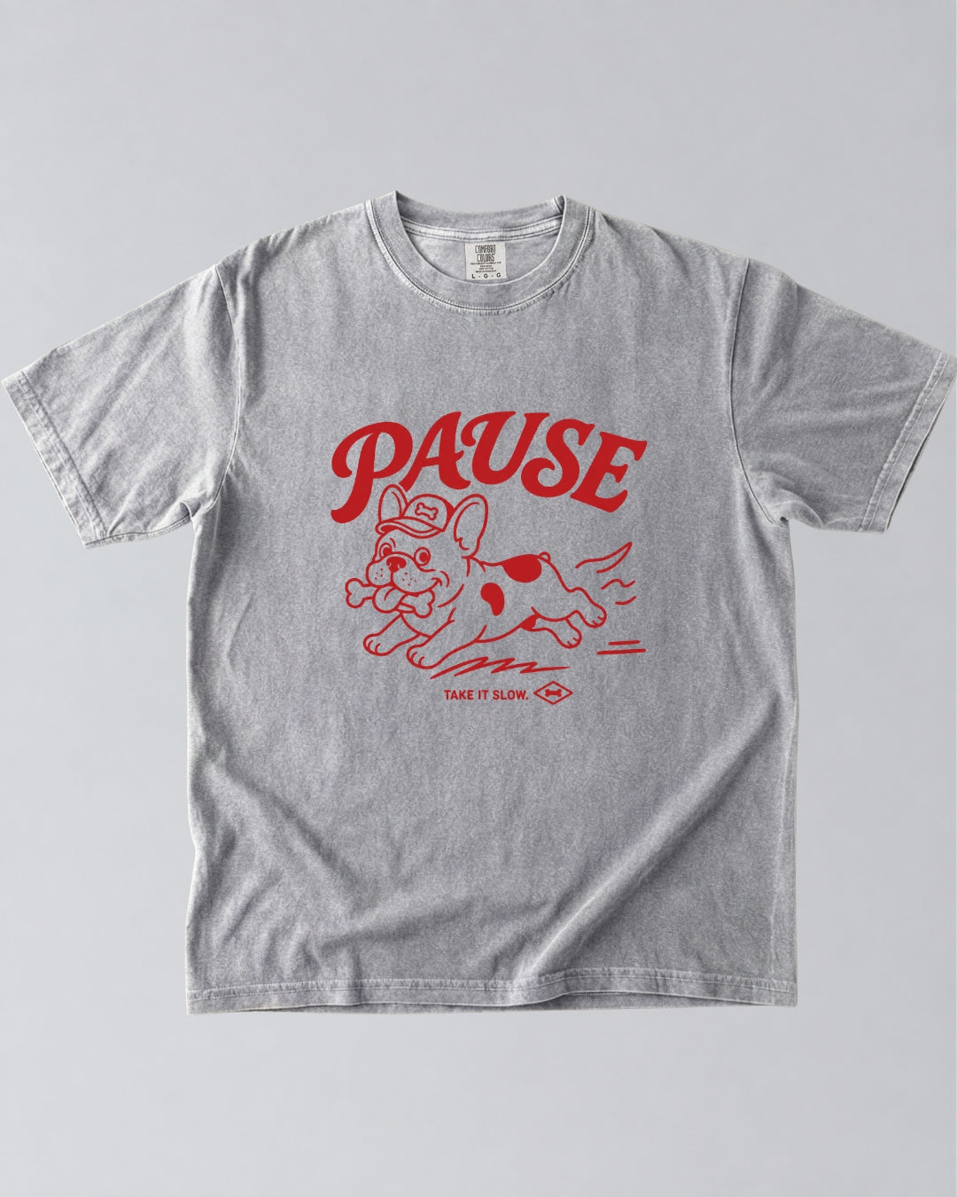 Pause Dog Lover Graphic T-Shirt
