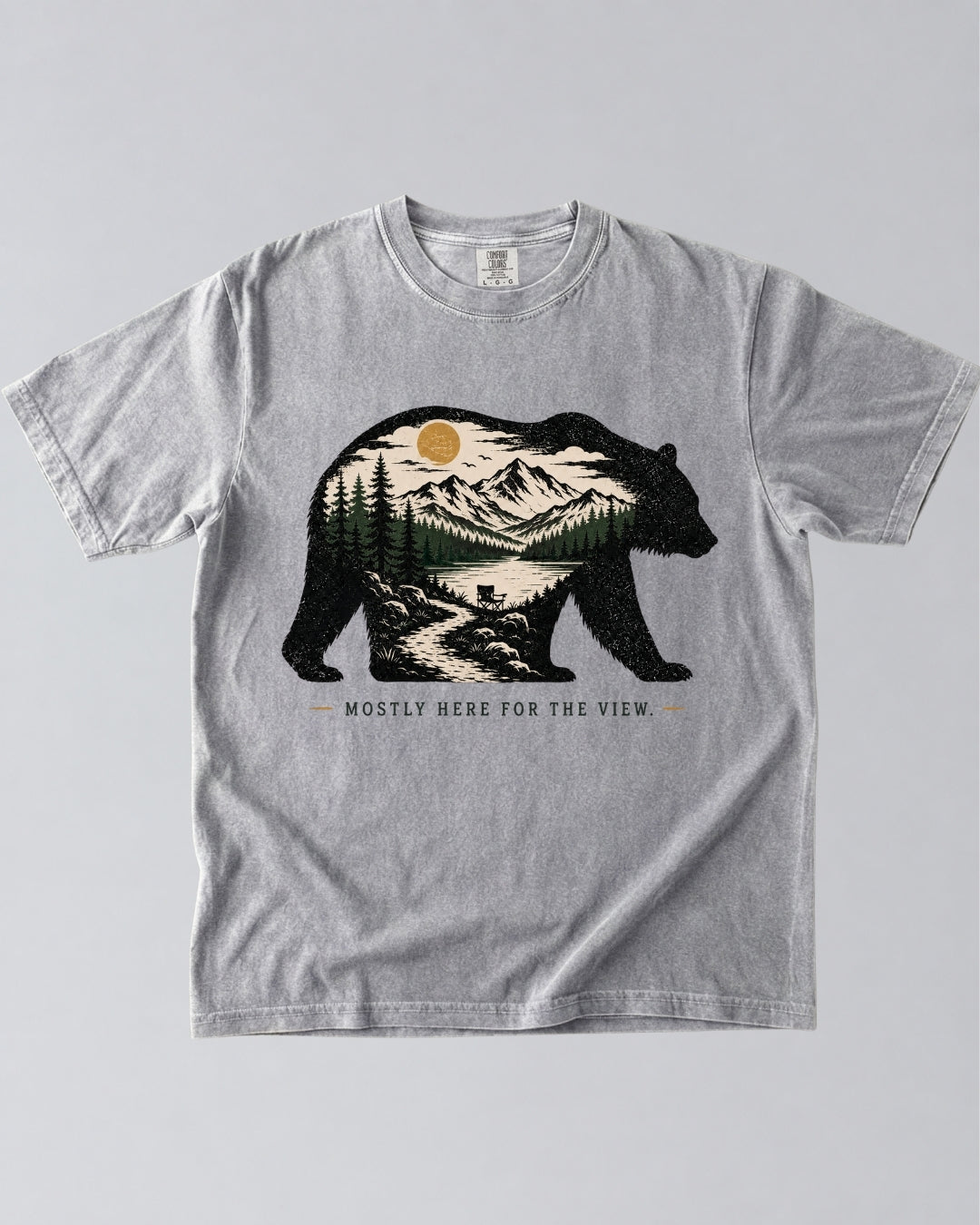 Mostly Here For The View T-Shirt