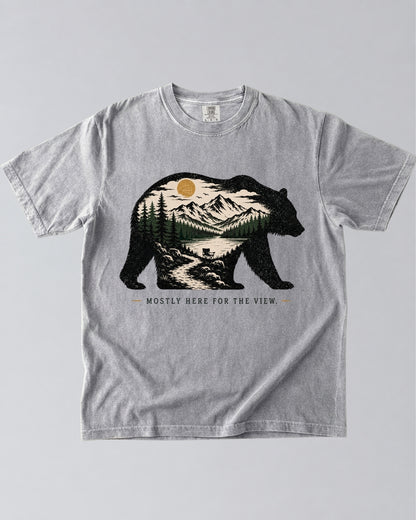 Mostly Here For The View T-Shirt