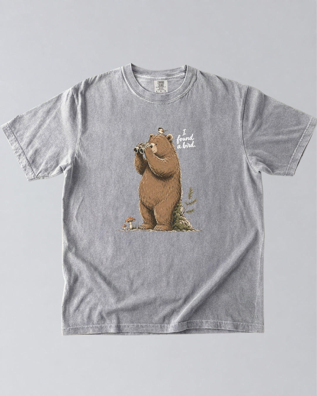 Bear: I Found a Bird T-Shirt — Lettered Edition