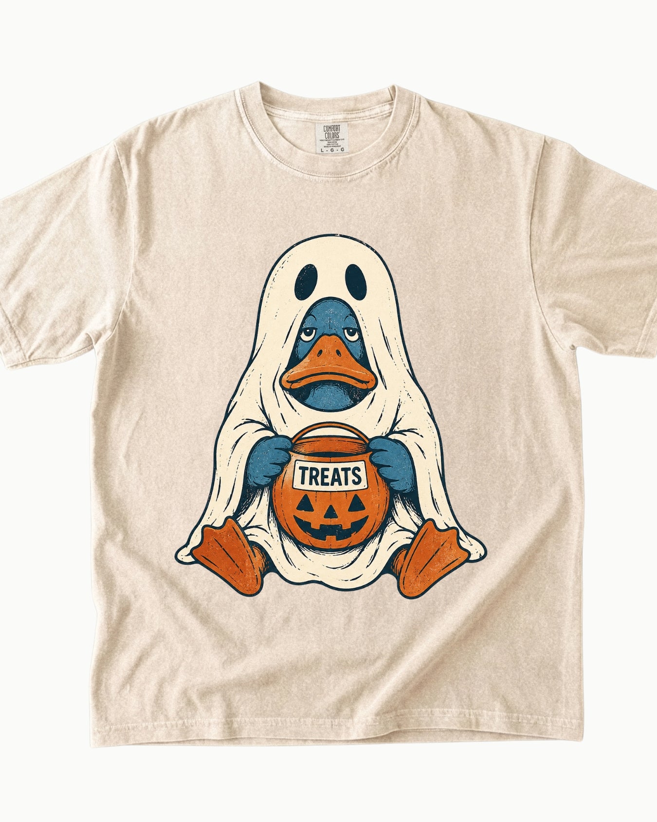 Ghost Duck Halloween T-Shirt