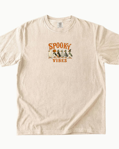 Spooky Vibes Halloween Duck T-Shirt