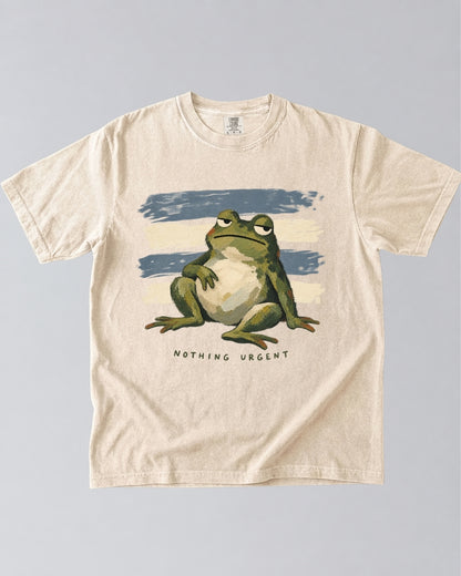 Frog: Nothing Urgent T-Shirt