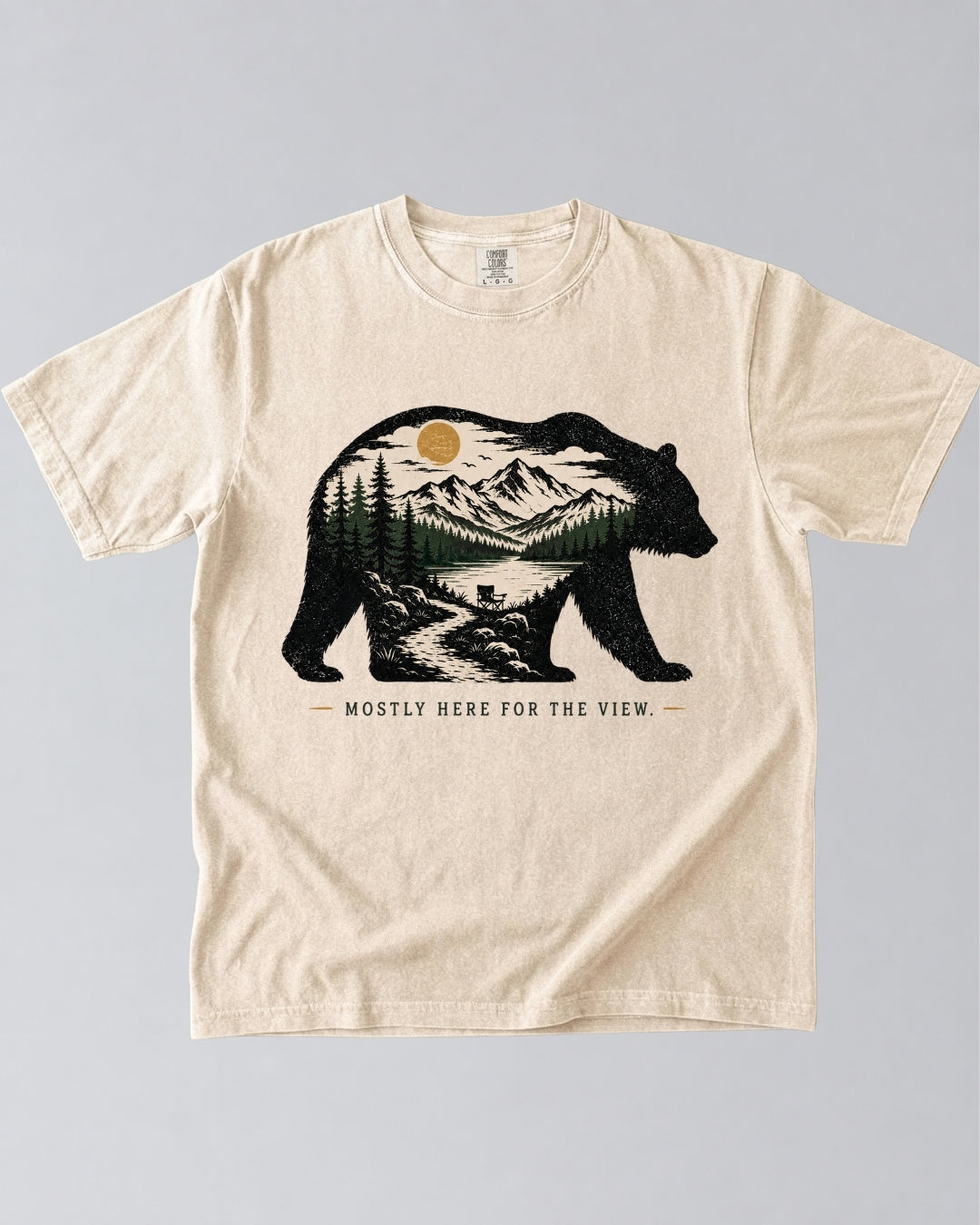 Mostly Here For The View T-Shirt
