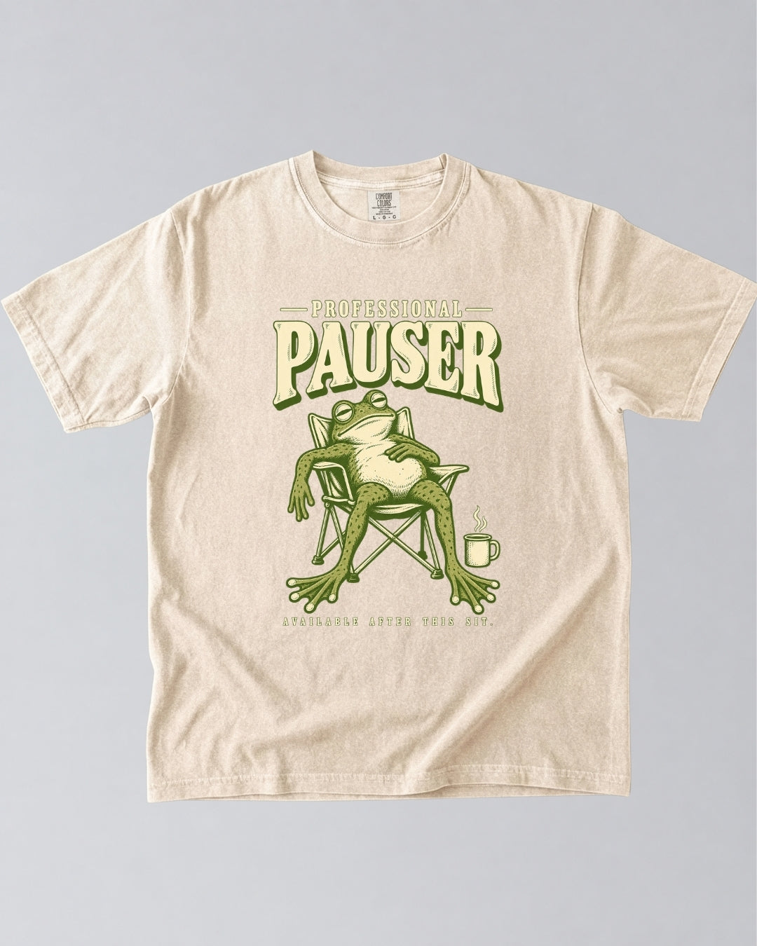 Professional Pauser, Available After This Sit T-Shirt