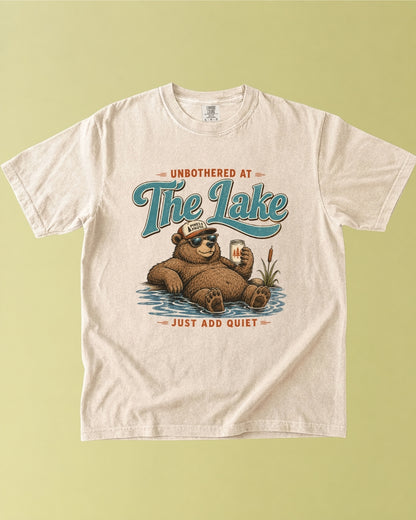 Bear: Unbothered At The Lake T-Shirt