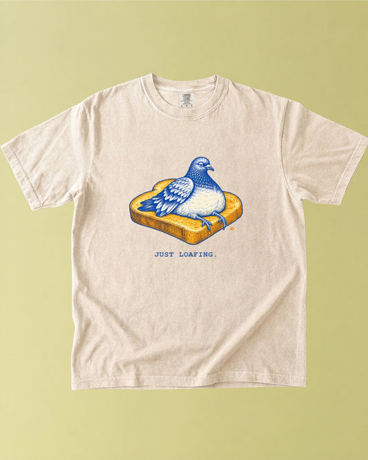 Just Loafing Pigeon T-Shirt