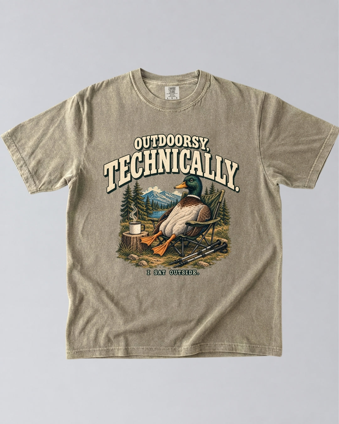 I Sat Outside T-Shirt