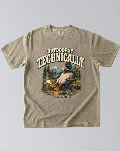 I Sat Outside T-Shirt