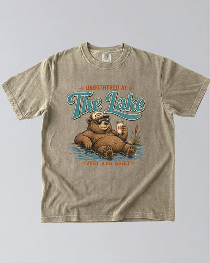 Bear: Unbothered At The Lake T-Shirt