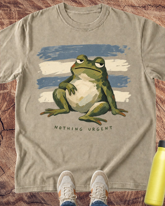 Frog: Nothing Urgent T-Shirt