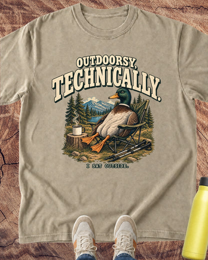 I Sat Outside T-Shirt