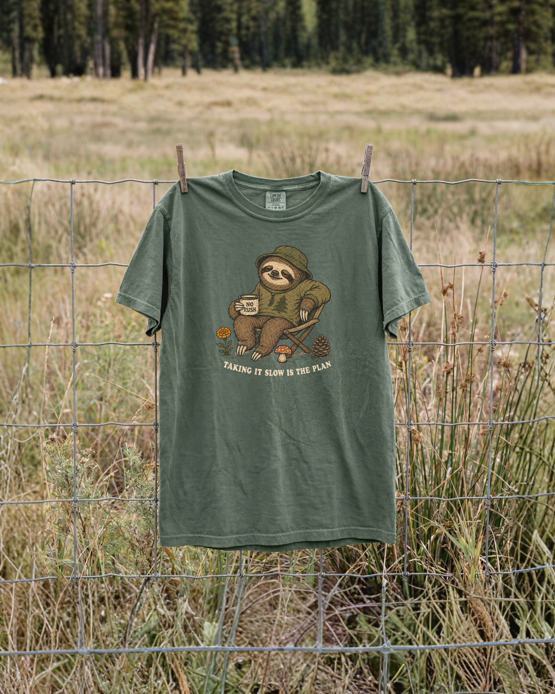 Taking It Slow Is The Plan Sloth T-Shirt