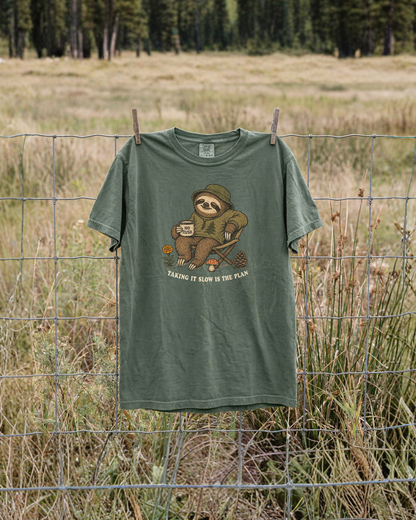 Taking It Slow Is The Plan Sloth T-Shirt