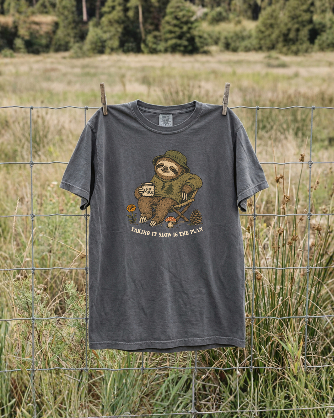 Taking It Slow Is The Plan Sloth T-Shirt