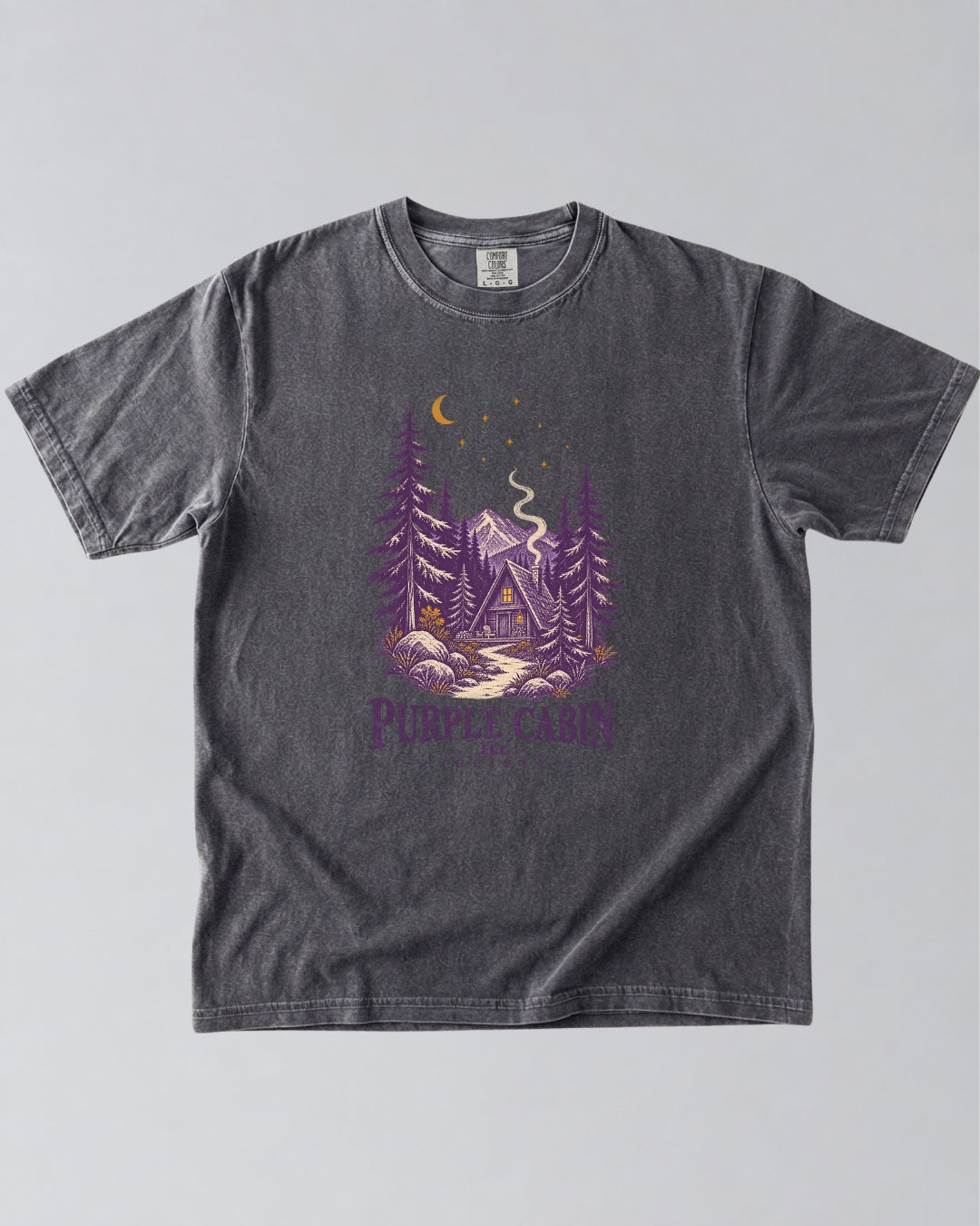 Purple Cabin Society T-Shirt