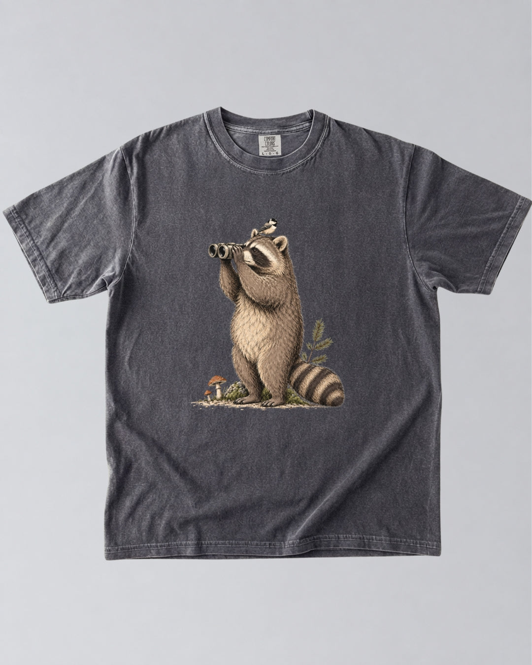 Raccoon: I Found a Bird T-Shirt