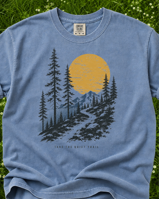 Quiet Trail Vintage Mountain T-Shirt