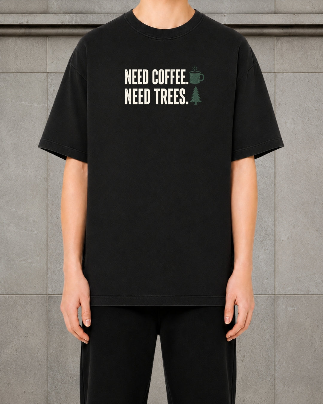 Need Coffee Need Trees T-Shirt