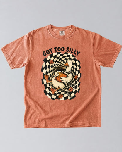 Got Too Silly Duck Fall T-Shirt