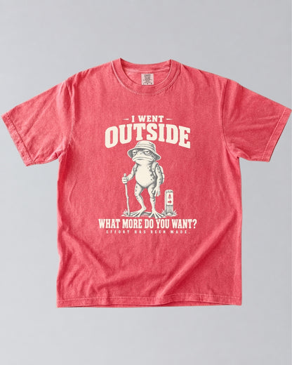 I Went Outside T-Shirt