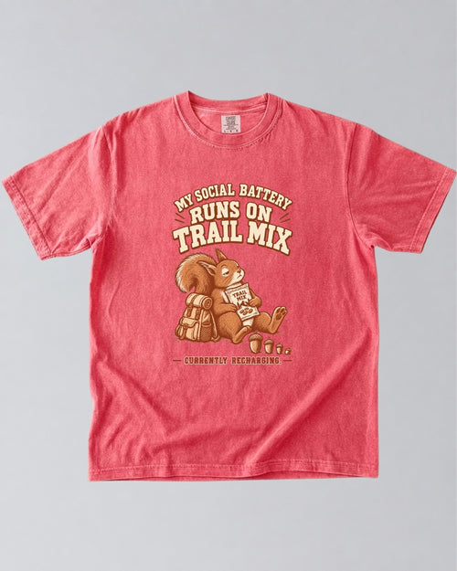My Social Battery Runs On Trail Mix T-Shirt