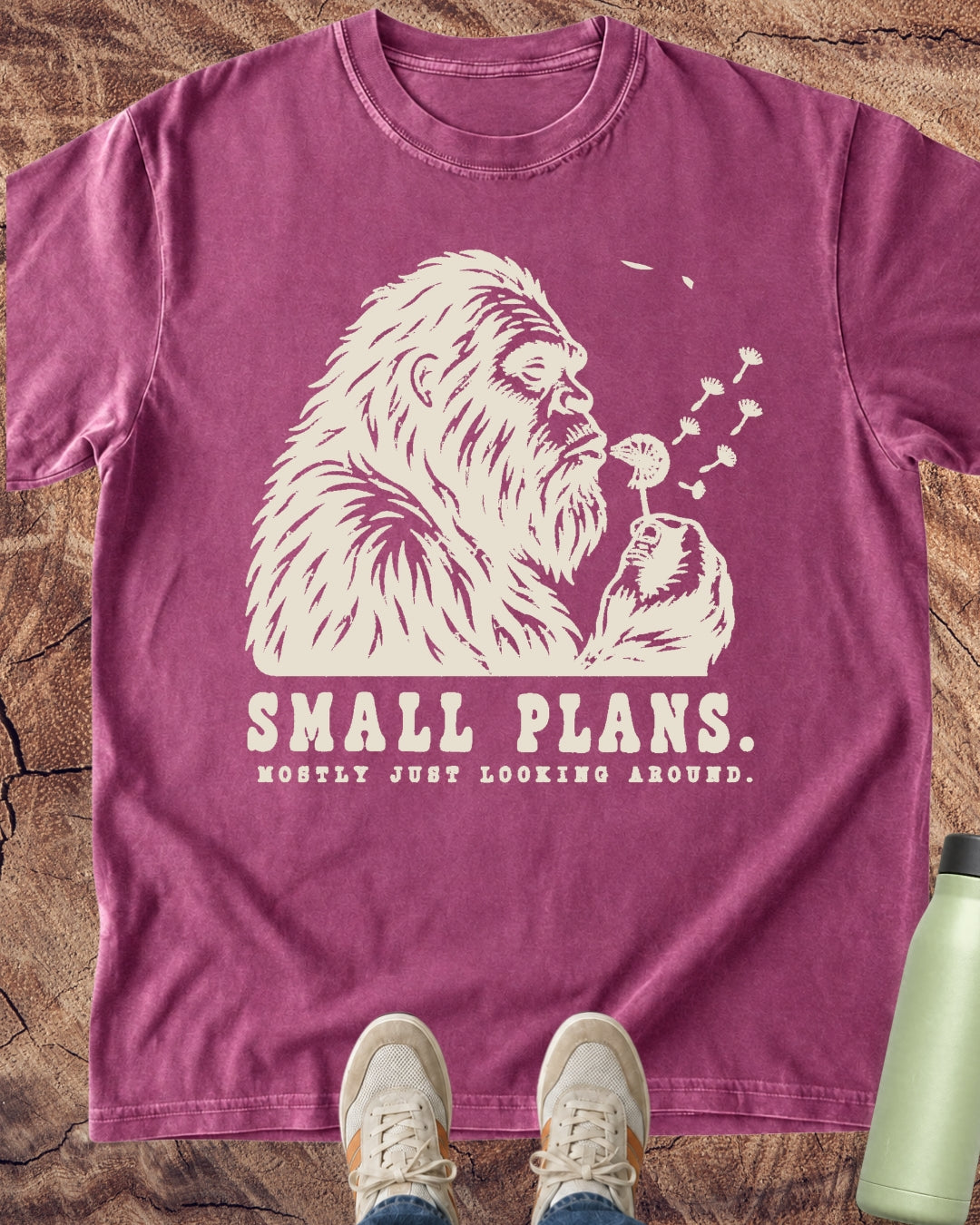 Small Plans Bigfoot T-Shirt