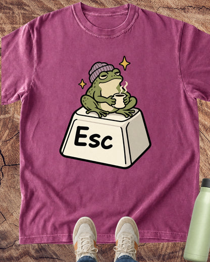 Escape Mode Frog T-Shirt
